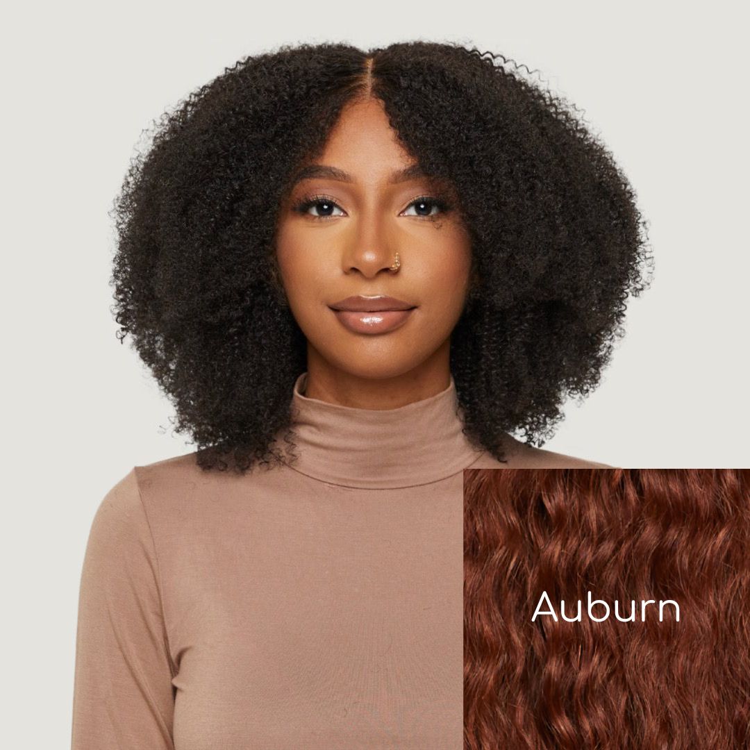 Natural Black Afro Kinky Curly HD Lace Wigs