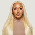 Very Straight Blonde, 5X5 HD Lace Closure Wig