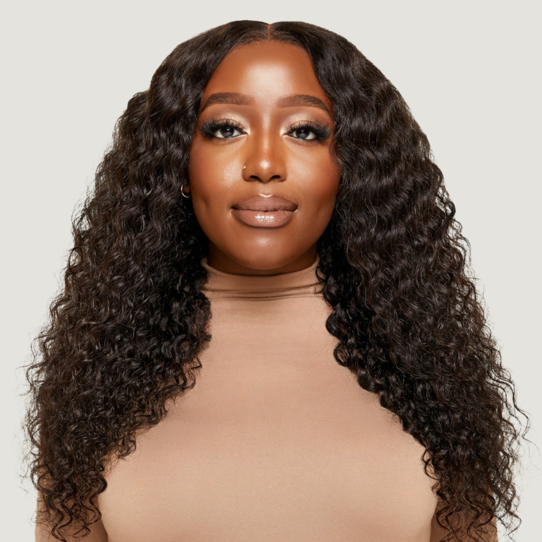 Very Wavy 5X5 HD Lace Closure Wig in 18"