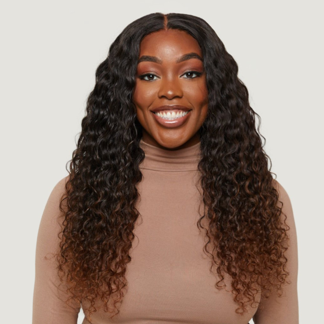 Dark Ombre Very Wavy HD Lace Wig