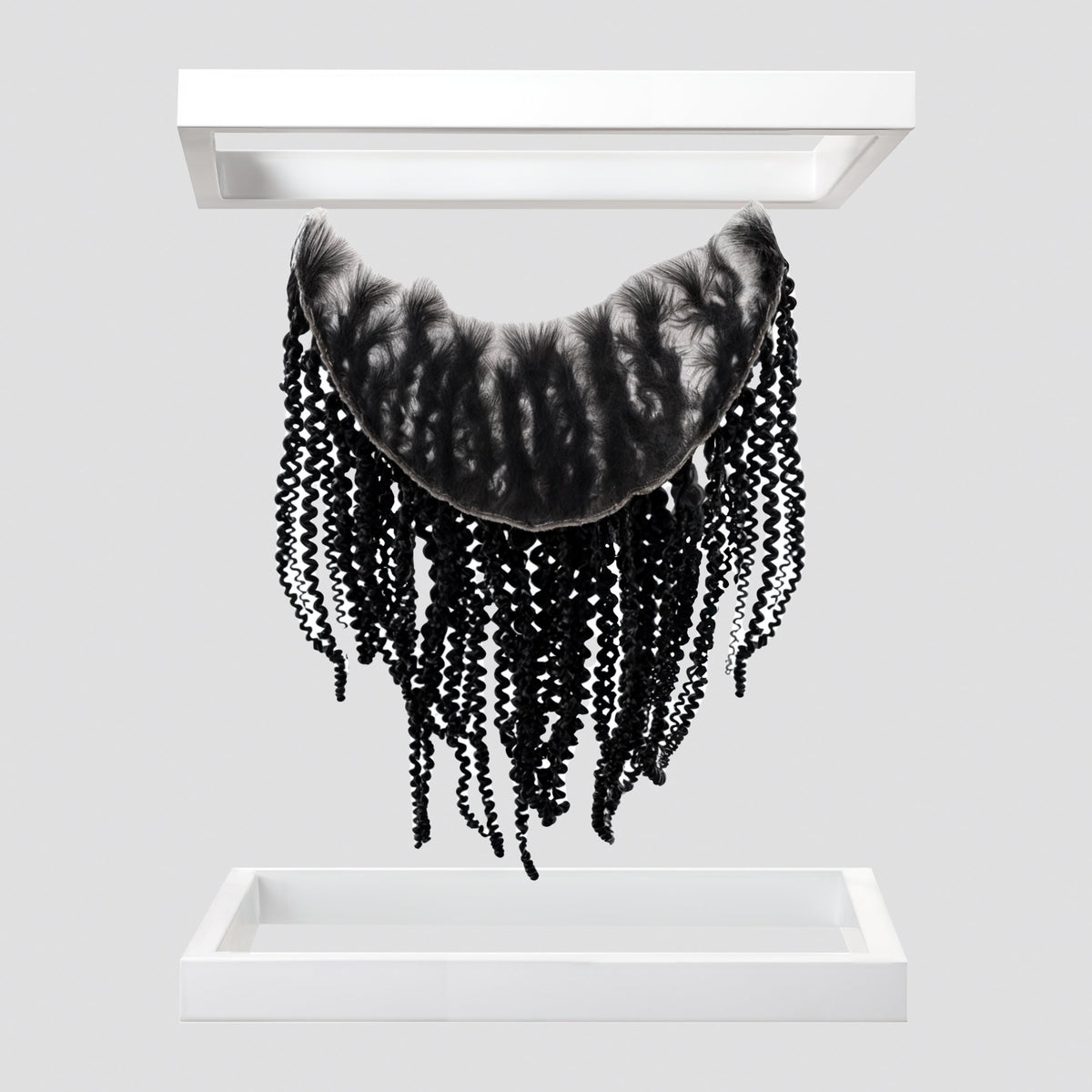 Afro Kinky Curly Bundle Set with 13x6 Frontal
