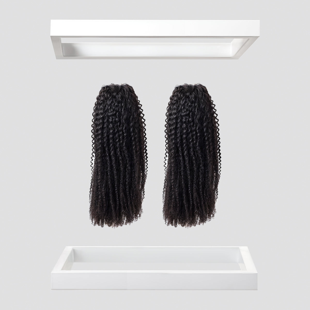 Afro Kinky Curly Bundle Set with 5x5 Closure