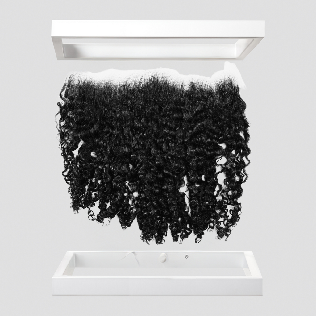 Loose Curly Bundle Set with 13x6 Frontal
