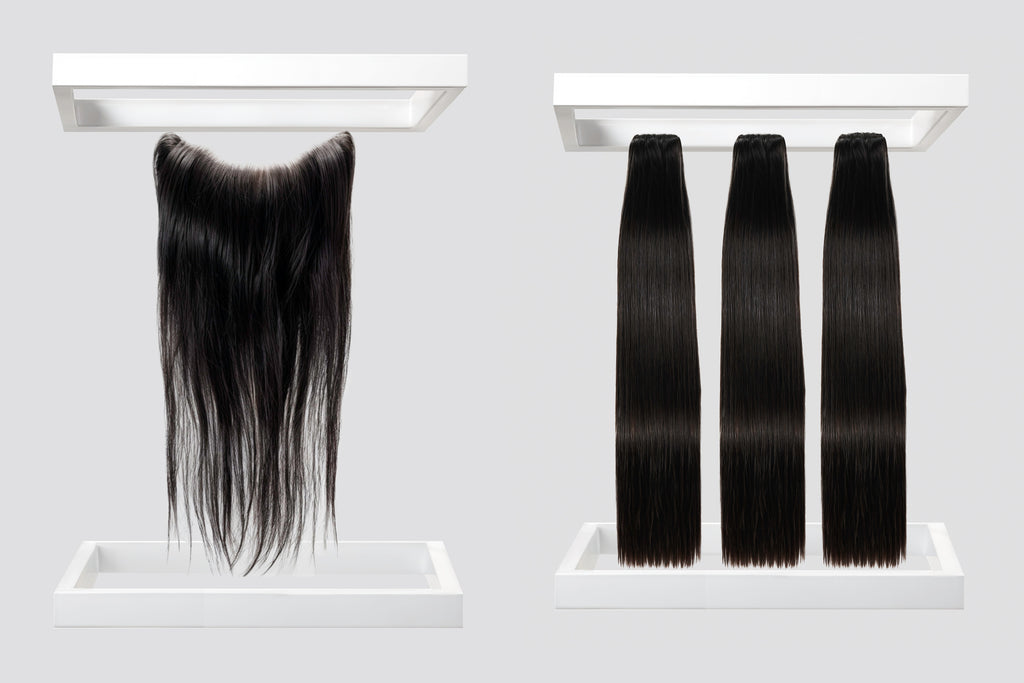 Very Straight Bundle Set with 13x6 Frontal