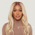 Light Rooted Blonde HD Lace Wig in 14"