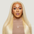 Platinum Blonde HD Lace Wig in 14"