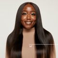 Natural Black Very Straight HD Lace Wig in 14"