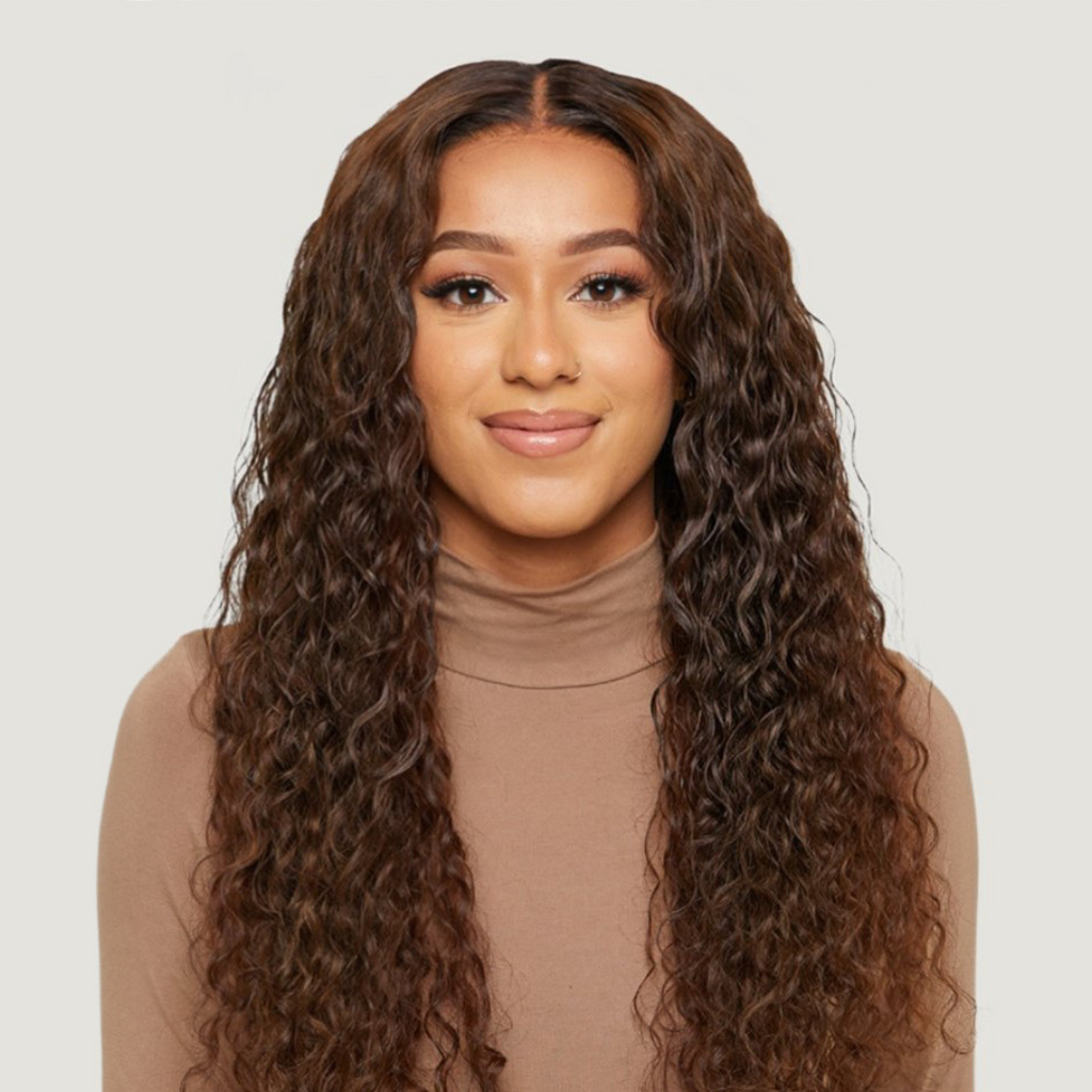 Very Wavy 5X5 HD Lace Closure Wig in 18"