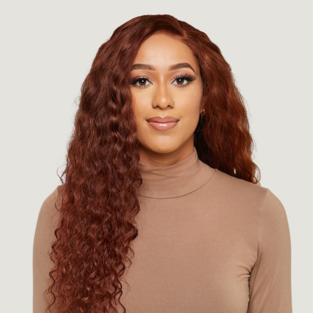 Very Wavy 5X5 HD Lace Closure Wig in 18", Highlights