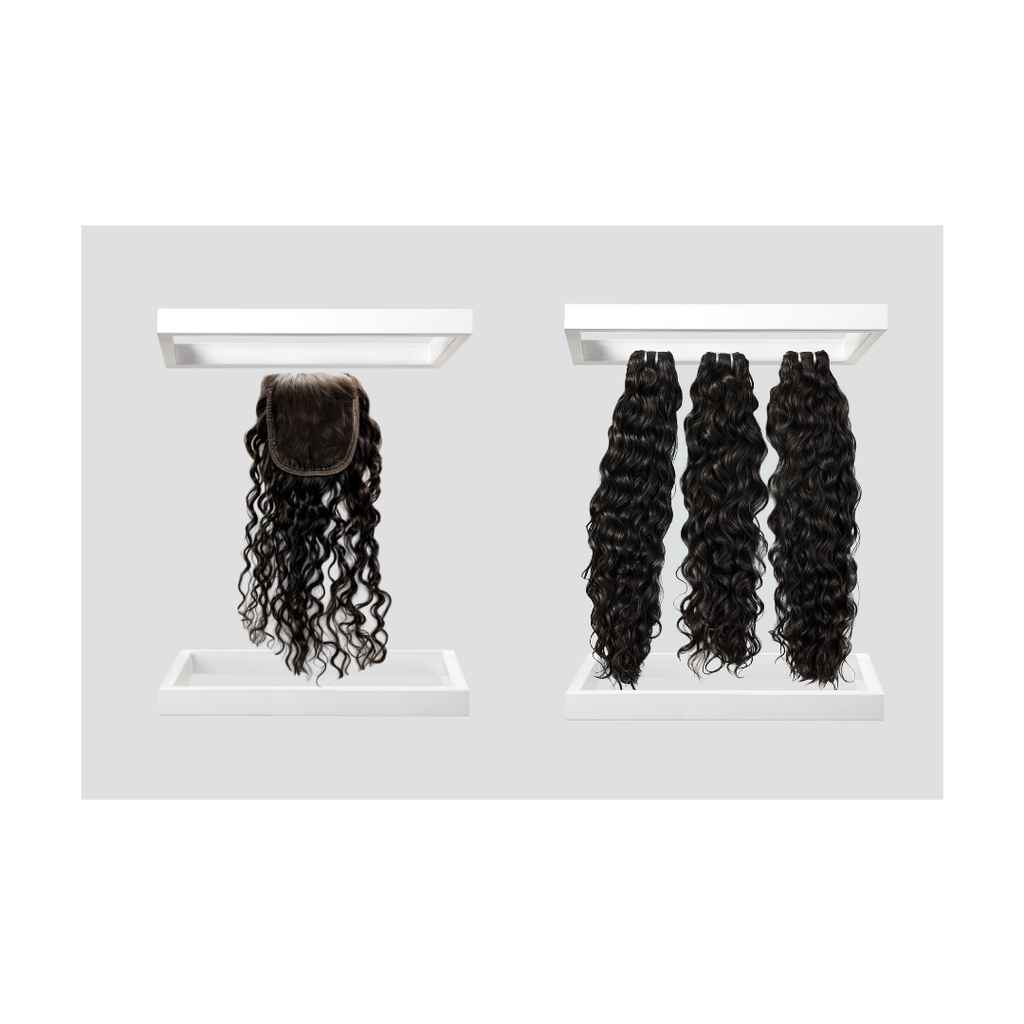 Very Wavy Bundle Set with 5x5 Closure